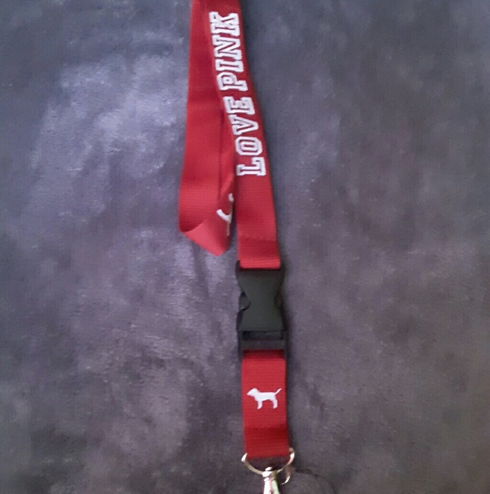 PINK lanyard